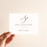 Gift Cards - Amy Jennifer Jewellery