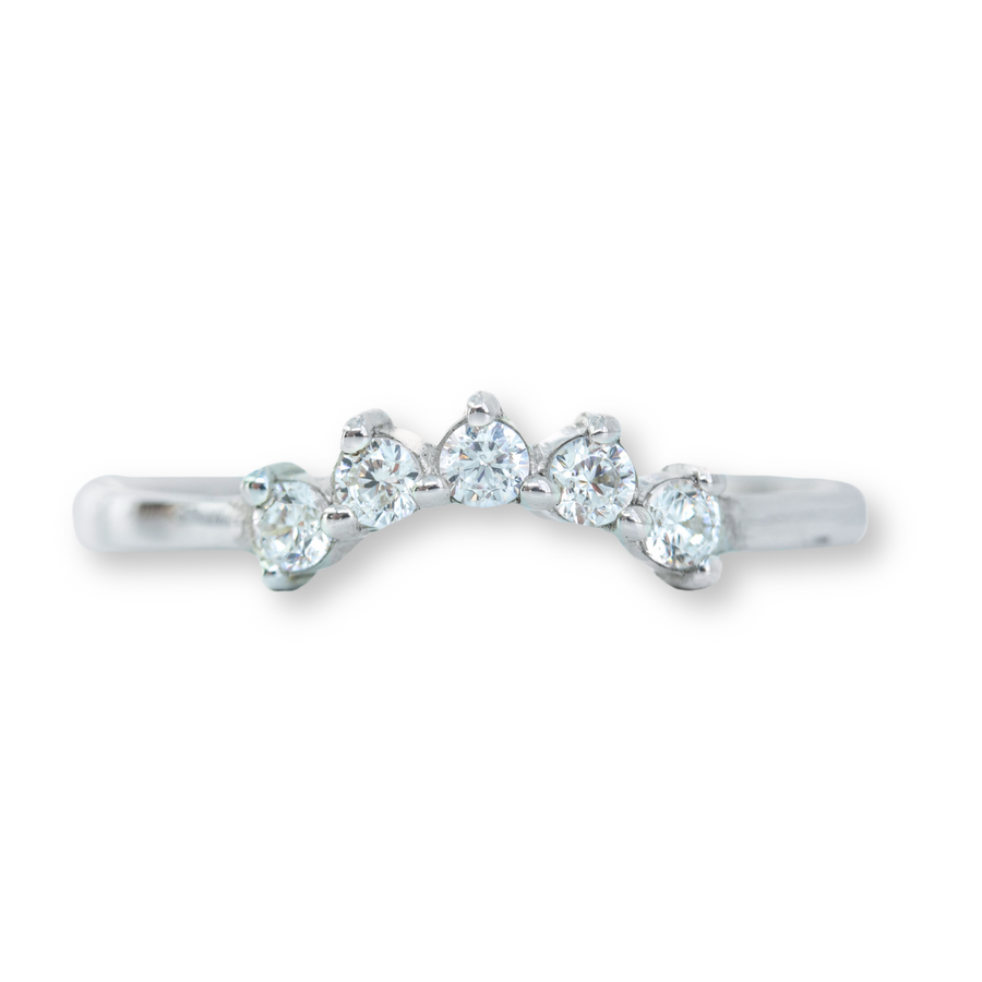 Lipe 5 Diamond Arch Ring