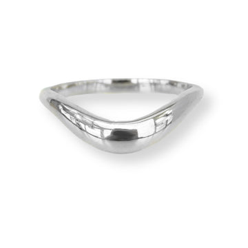 Milos Dome Ring in white gold