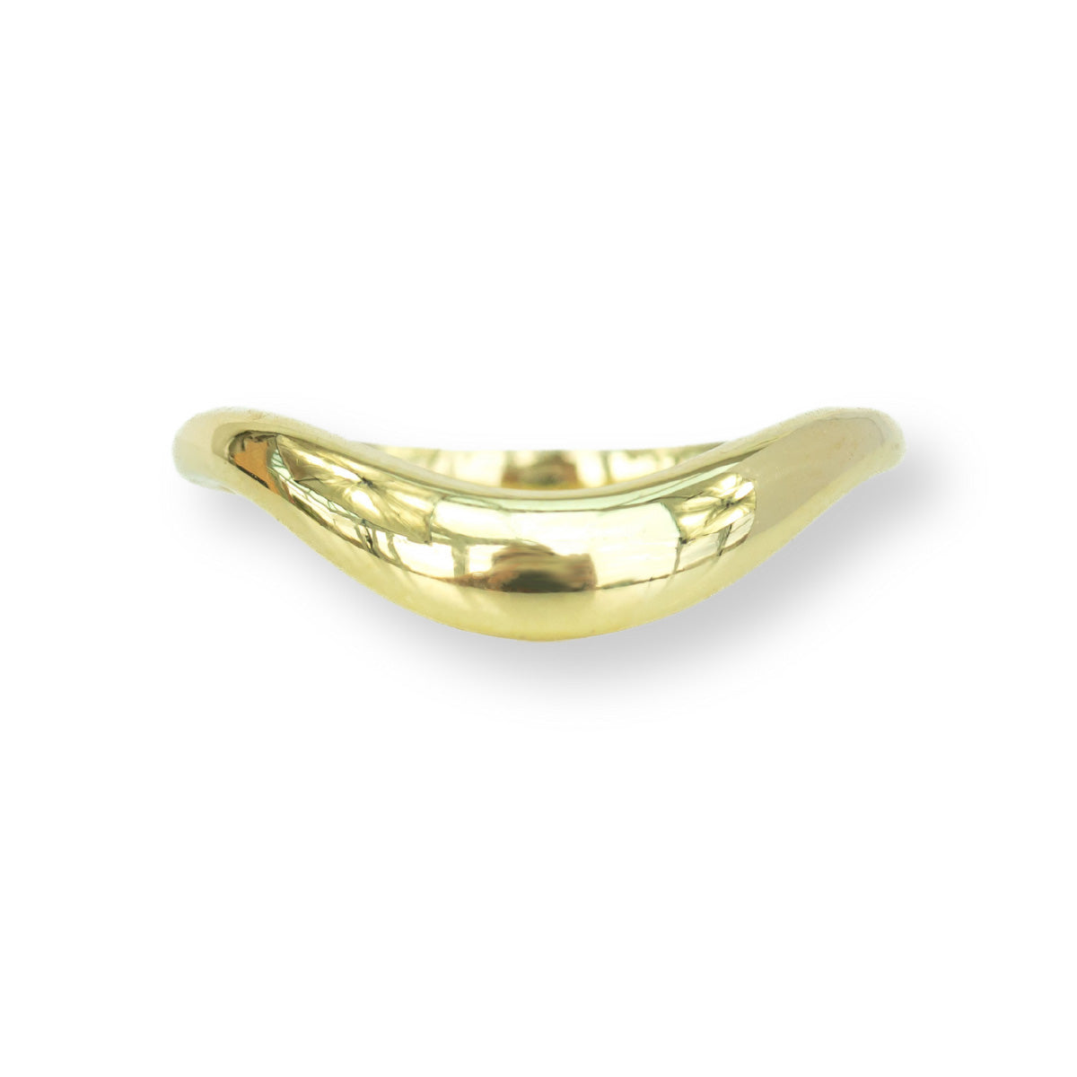 Milos Dome Ring in yellow gold