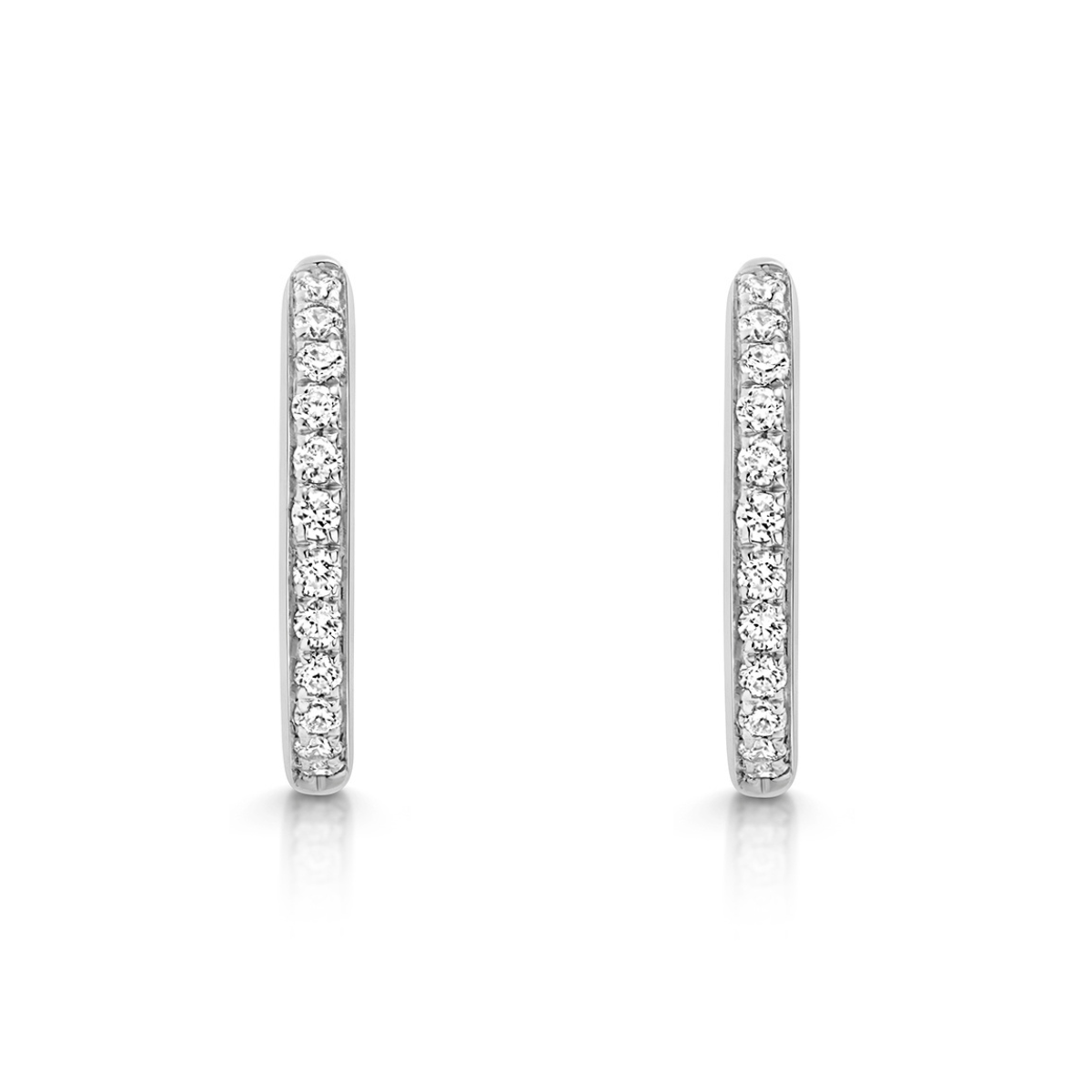 Amara Diamond Huggie Earrings