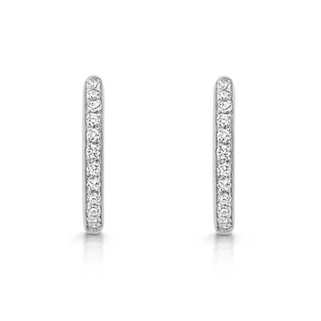 Amara Diamond Huggie Earrings