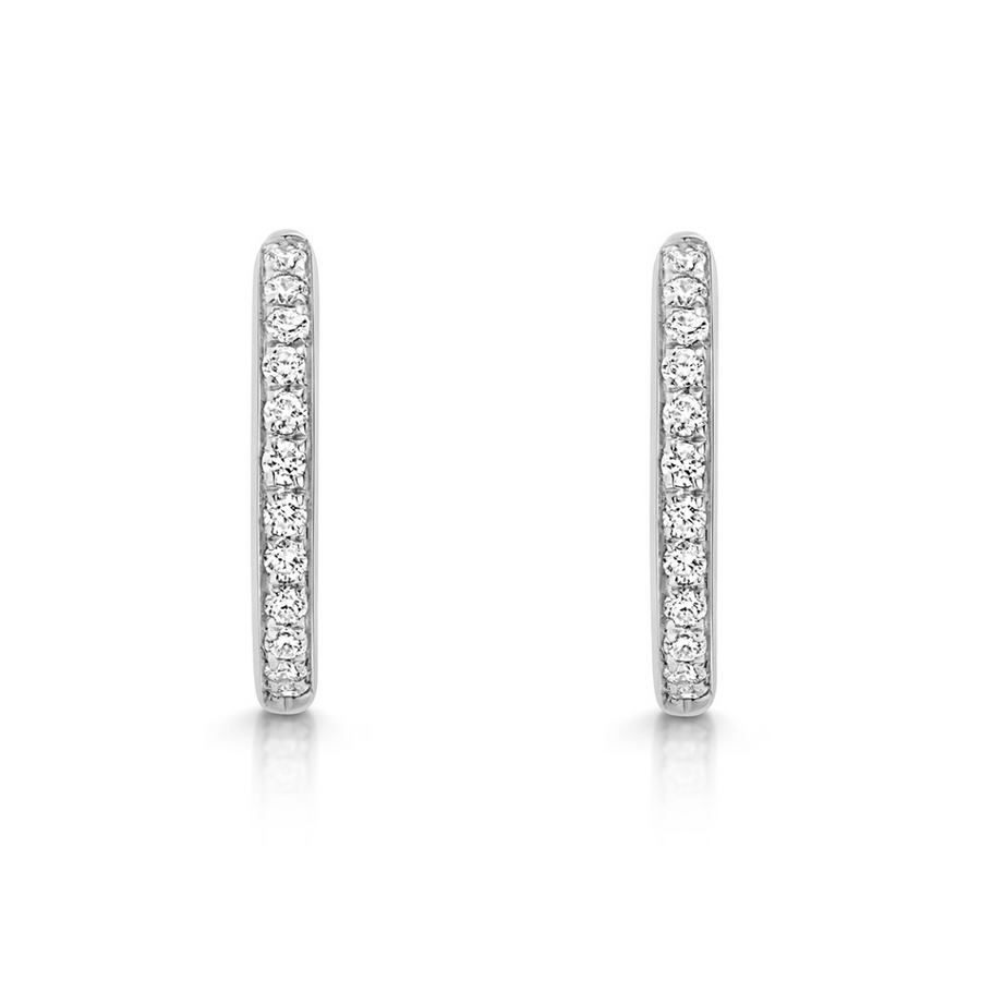 Amara Diamond Huggie Earrings