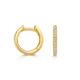 Amara Diamond Huggie Earrings