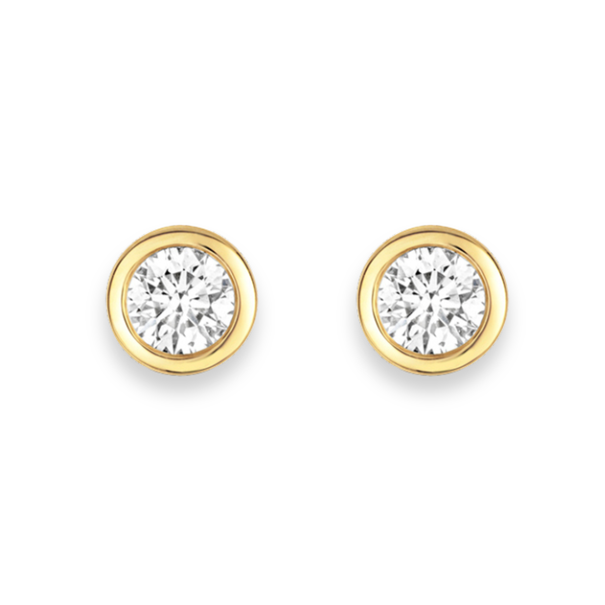 Aria Diamond Stud Earrings