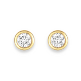 Aria Diamond Stud Earrings