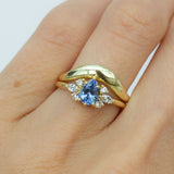 Milos Dome Ring in yellow gold