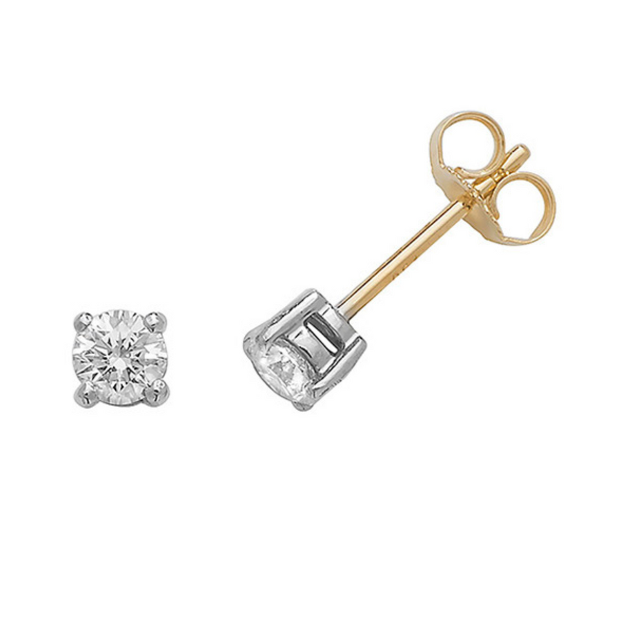 Esme Diamond Stud Earrings