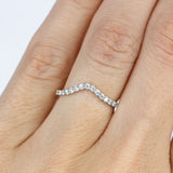 Capri Diamond Arched Ring