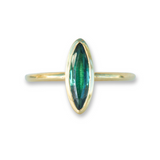 Maia Green Toumaline Moval Ring