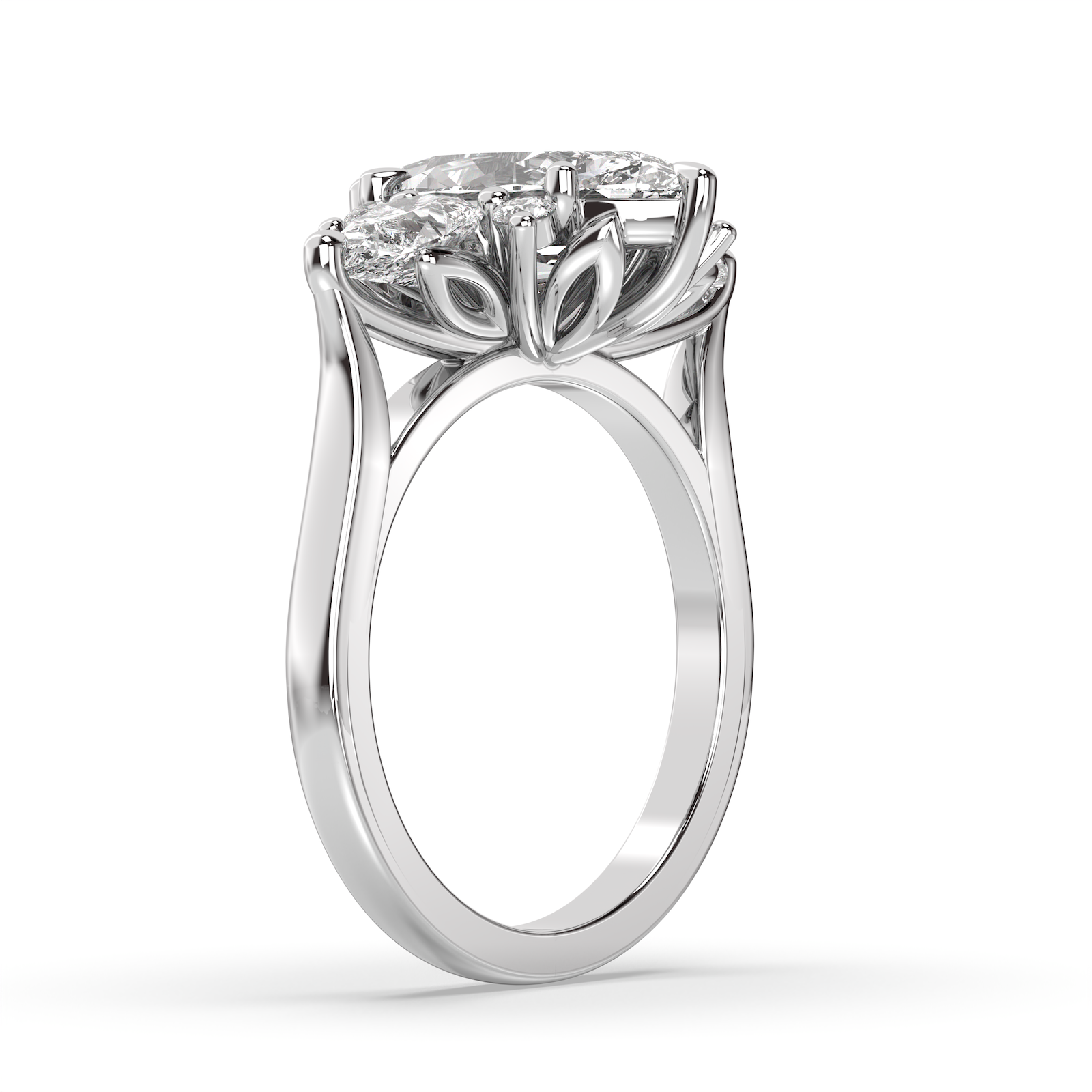 The Minerva Ring - Marquise