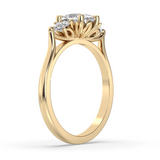 The Minerva Ring - Cushion