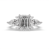 The Minerva Ring - Emerald Cut