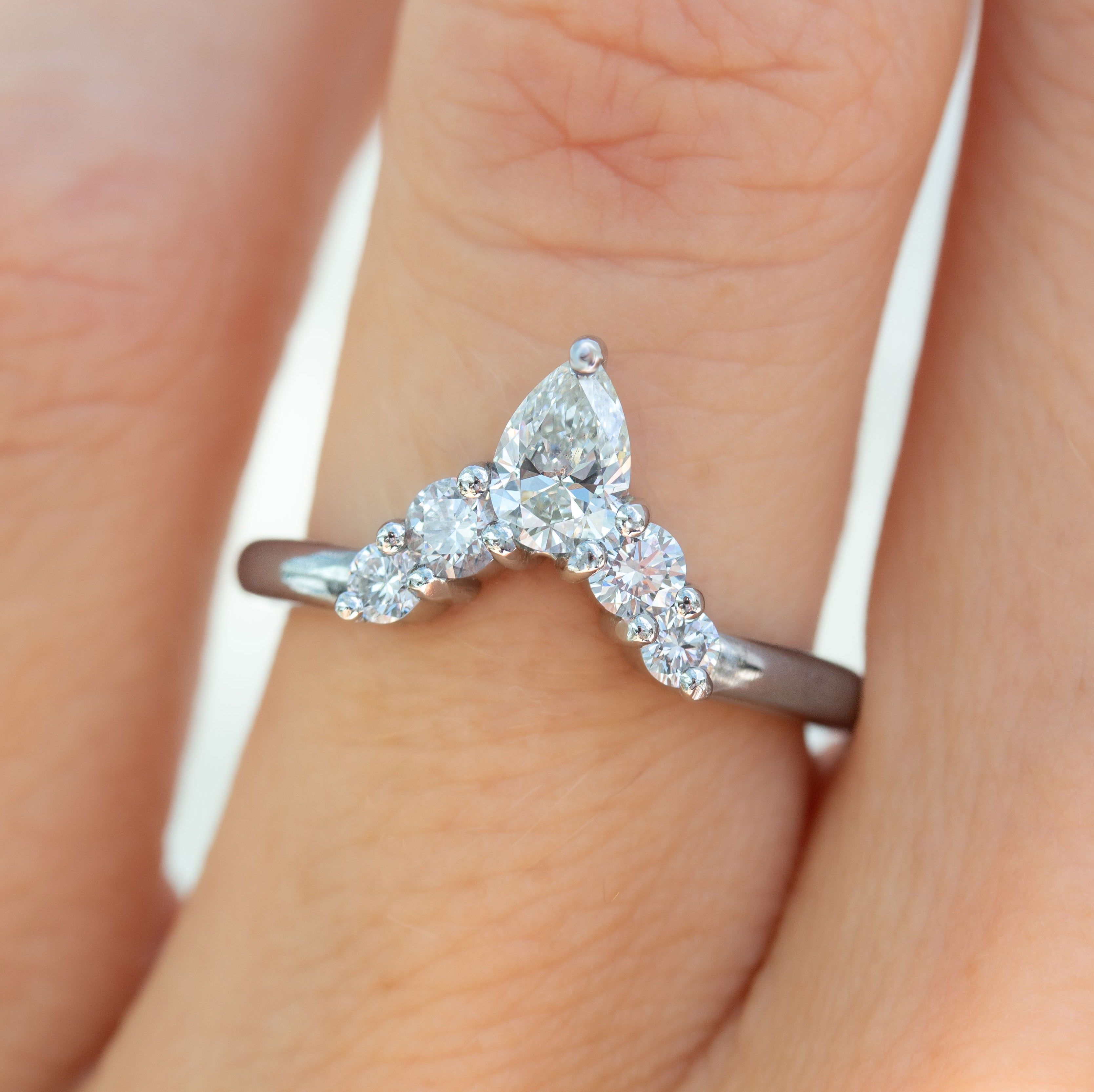 Kauai Diamond Fitted Ring