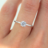 Rhea 0.25ct Diamond Solitaire Ring