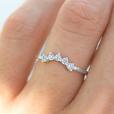 Lipe 5 Diamond Arch Ring