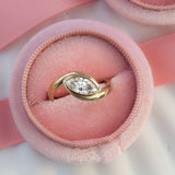 Clara Diamond Twist Ring