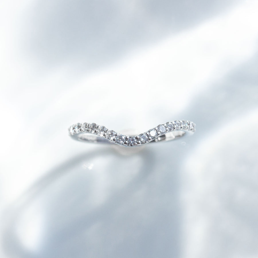 Capri Diamond Arched Ring