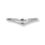 Skye V-Shape Ring in white gold