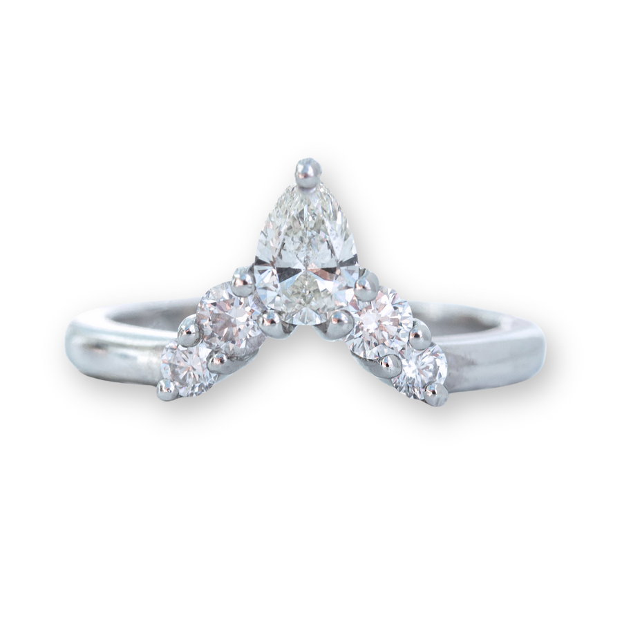 Kauai Diamond Fitted Ring