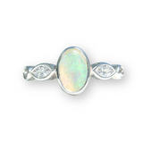 Opal & Diamond Kali Ring