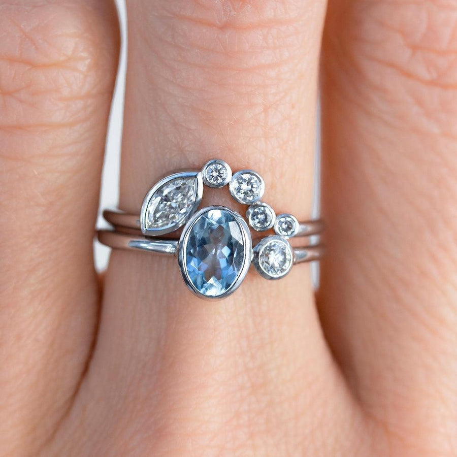Stardust Diamond Fitted Ring - Amy Jennifer Jewellery