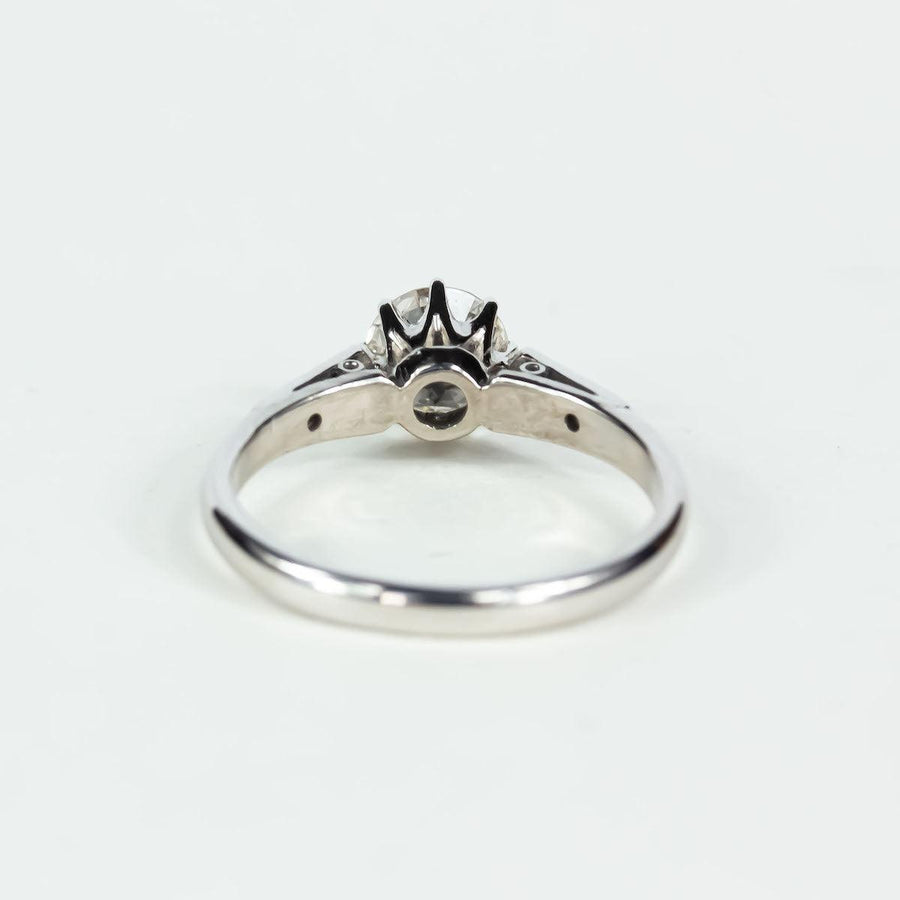 0.75ct Diamond Solitare Ring in Platinum