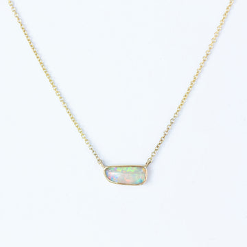 Soleil Gold Opal Necklace