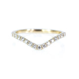 Diamond Arched Ring