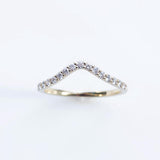 Diamond Arched Ring