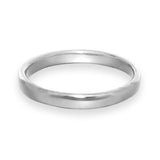 White Gold Court Wedding Band