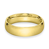 Yellow Gold Court Wedding Band