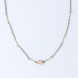 Ebb & Flow Opal Necklace in Gold 