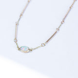 Ebb & Flow Opal Necklace in Gold 