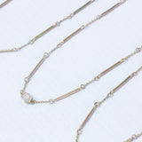 Ebb & Flow Opal Necklace in Gold 