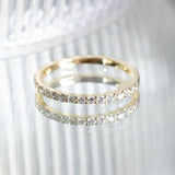 Diamond Straight Ring