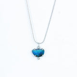 Oceanic Australian Boulder Opal & Diamond Necklace