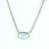 Offshore Crystal Opal and Diamond Necklace 