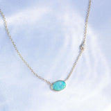 Offshore Crystal Opal and Diamond Necklace 