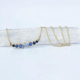 Seaspray Ombré Sapphire Necklace