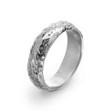 Textured Wedding Band - Amy Jennifer Jewellery