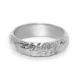 Textured Wedding Band - Amy Jennifer Jewellery